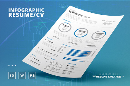 Infographic Resume/Cv Template Vol.3