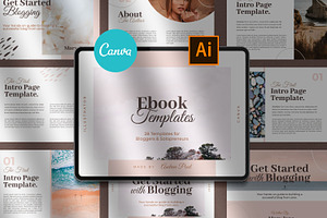 Creative Blogger Ebook Templates