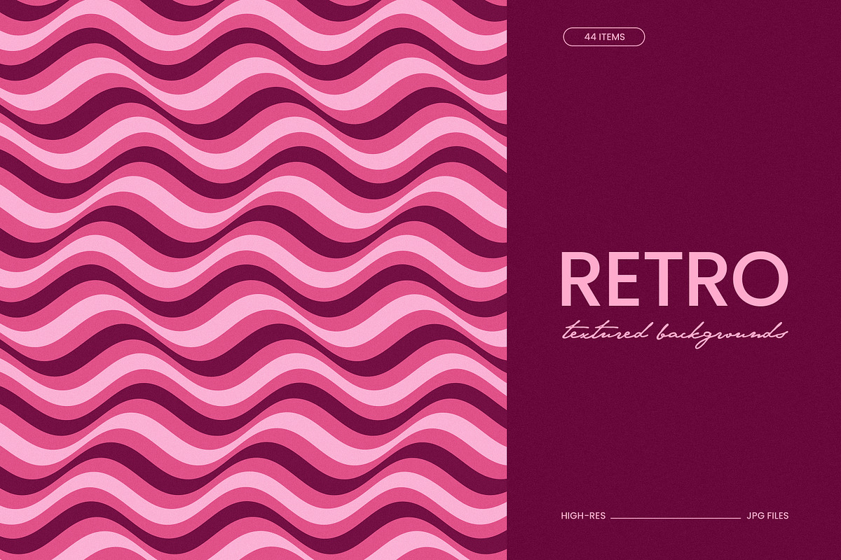 Retro Groovy Backgrounds, a Background Graphic by May Motif (Photo 14 of 20)