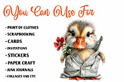 Whimsical Pocket Character Posters, a Seasonal Illustration by CreationArt (Thumbnail 5 of 7)