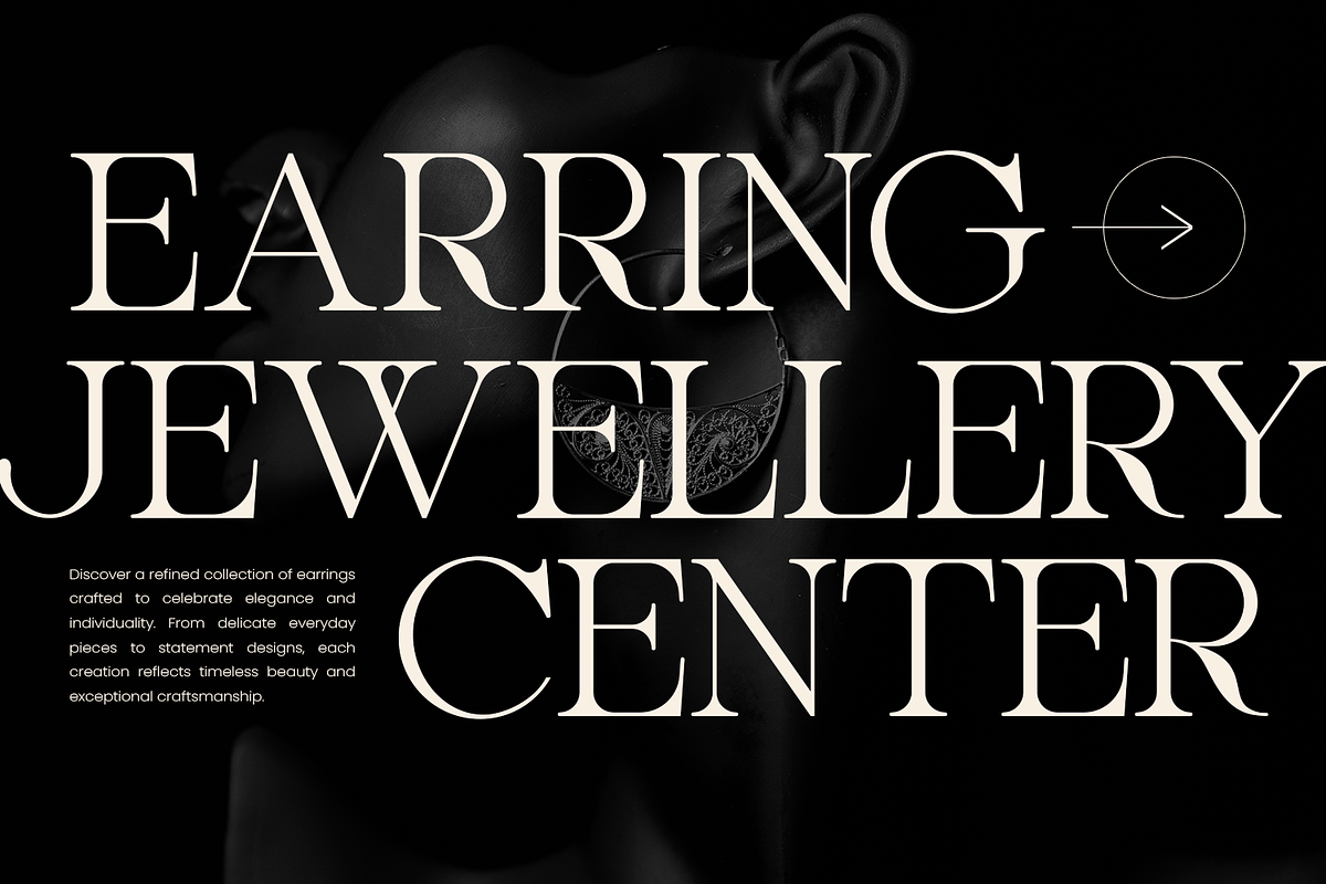 Stylish Logo Font - Bulgary, a Serif Font by Umitype (Photo 5 of 8)