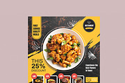 Food Menu Poster Template, a Flyer Template by MightyDesign (Thumbnail 4 of 8)