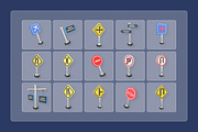 Signa - Urban Navigation 3D Icons, a Transportation Illustration by twinstd (Thumbnail 6 of 6)