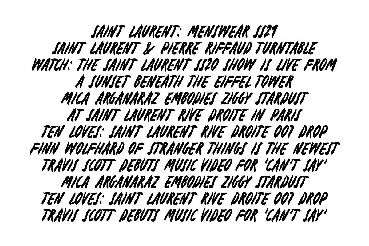 London Launch, a Script Font by Here  FF (Photo 10 of 15)