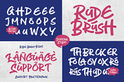 Rude Brush - Tropical Street Energy, a Script Font by Inviline.co (Thumbnail 9 of 10)