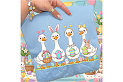 Funny Easter Goose Png, an Illustration by designcity5 (Thumbnail 5 of 9)