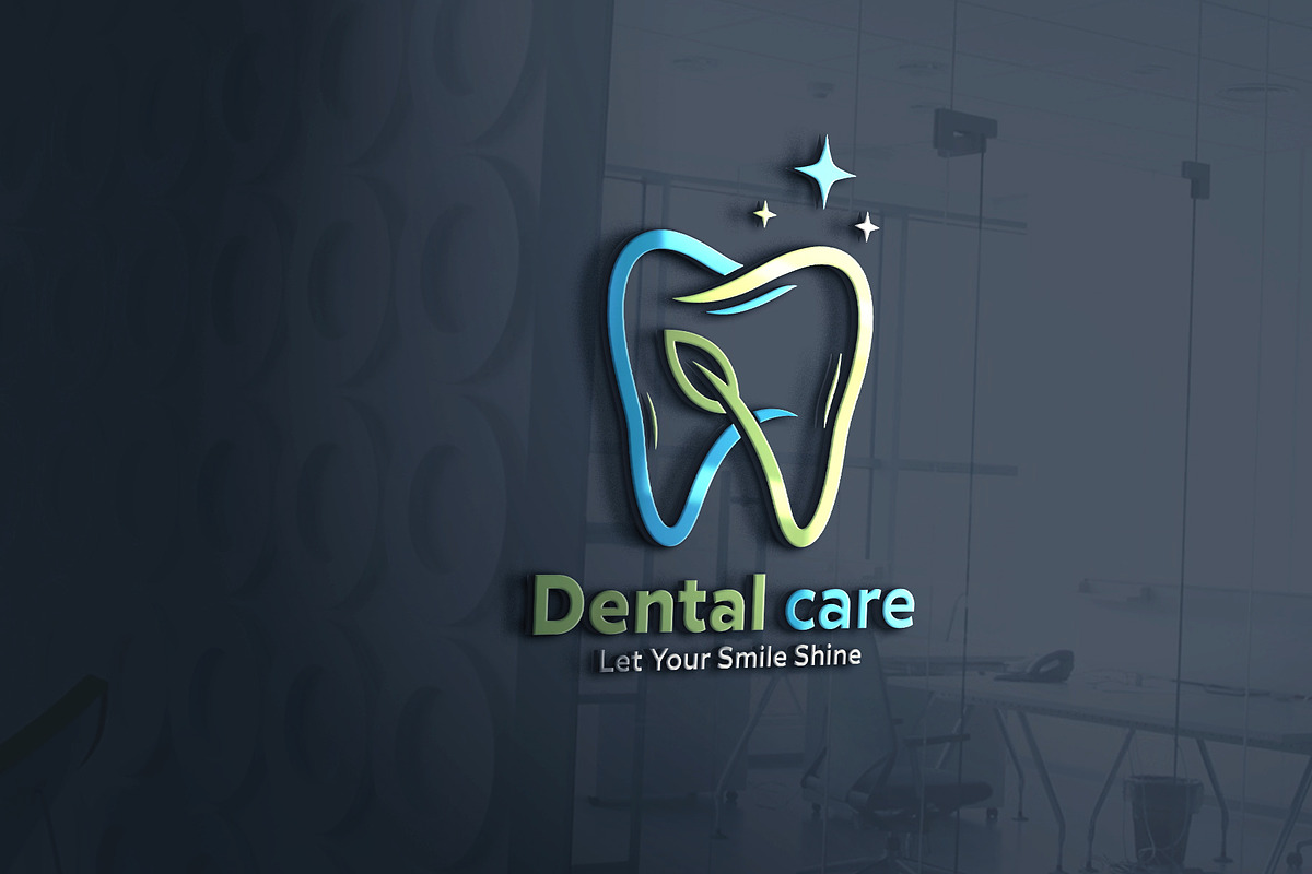 Dental Care Logo | Tooth logo vector, a Branding & Logo Template by Master Design (Photo 2 of 3)