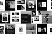 Canva minimal black and white posts, a Templates & Theme by Uyava Space (Thumbnail 3 of 14)