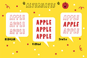 Honey Apple - Juicy Typeface, a Font by Paperly Studio (Thumbnail 9 of 13)