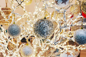 Glittering Christmas background, a Holiday Photo by BOOCYS
