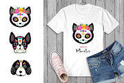 Dia de los Muertos, animals skulls, an Animal Illustration by Marish (Thumbnail 9 of 10)