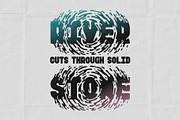 Inky Ripples - Creative Font, a Symbol Font by Gleb Guralnyk (Thumbnail 3 of 8)