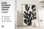 Framed Canvas Mockup Bundle PSD, a Household Mockup by Julian Adams (Thumbnail 15 of 35)