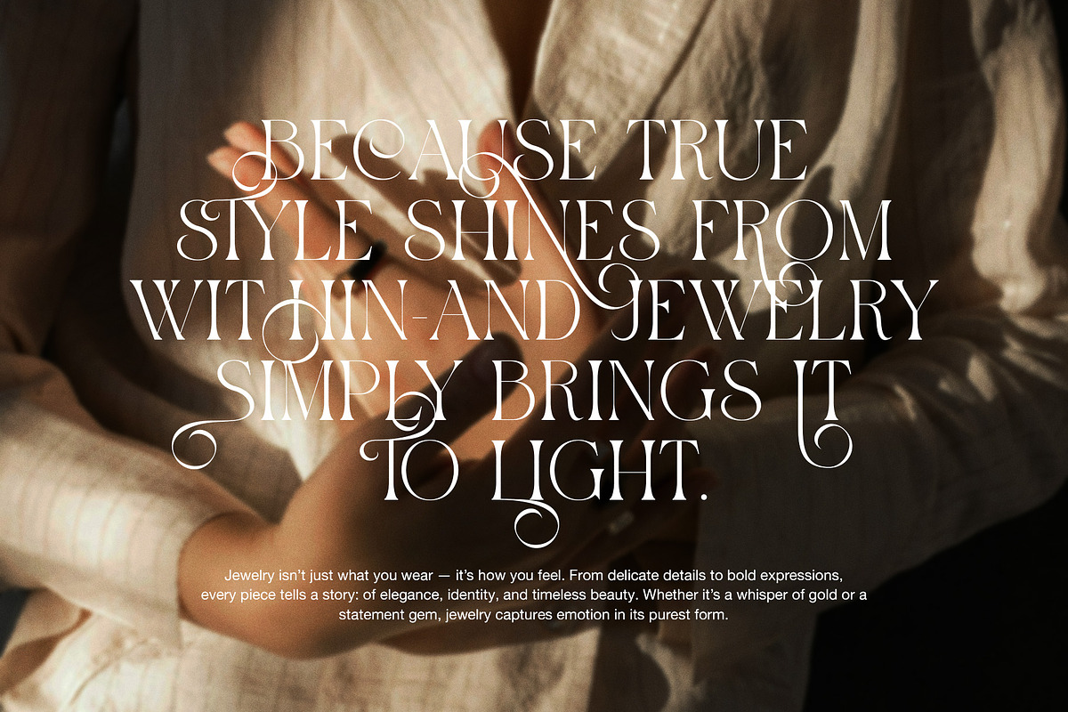 History Elegant Ligature Serif Font, a Serif Font by Elegant Font (Photo 6 of 8)