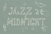 Hand Lettered Retro Outline Font, a Handwritten Font by Laras Wonderland (Thumbnail 7 of 12)