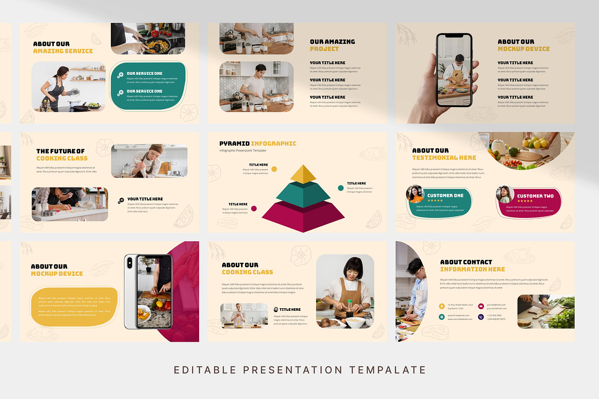 Cooking Class - Presentation Template