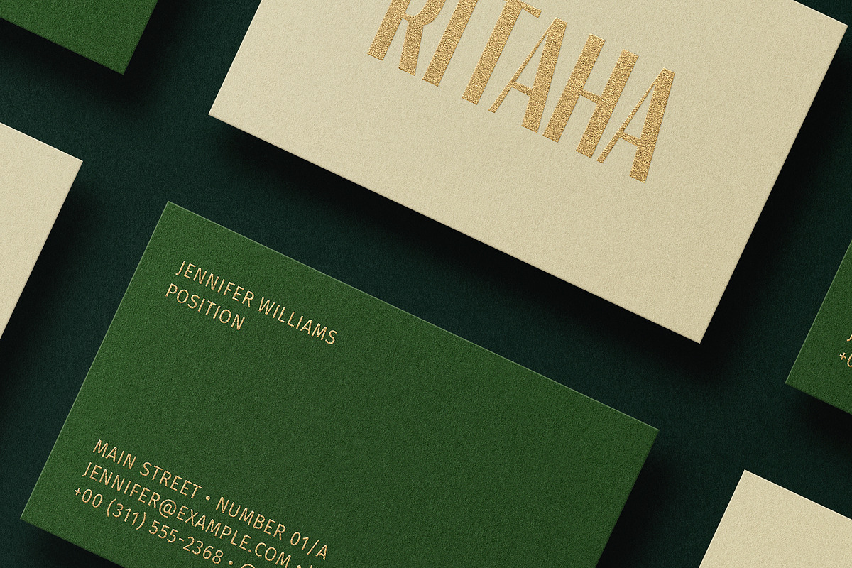 Business Card Mockup Template Logo, a Business Card Template by PrintPixel (Photo 6 of 8)