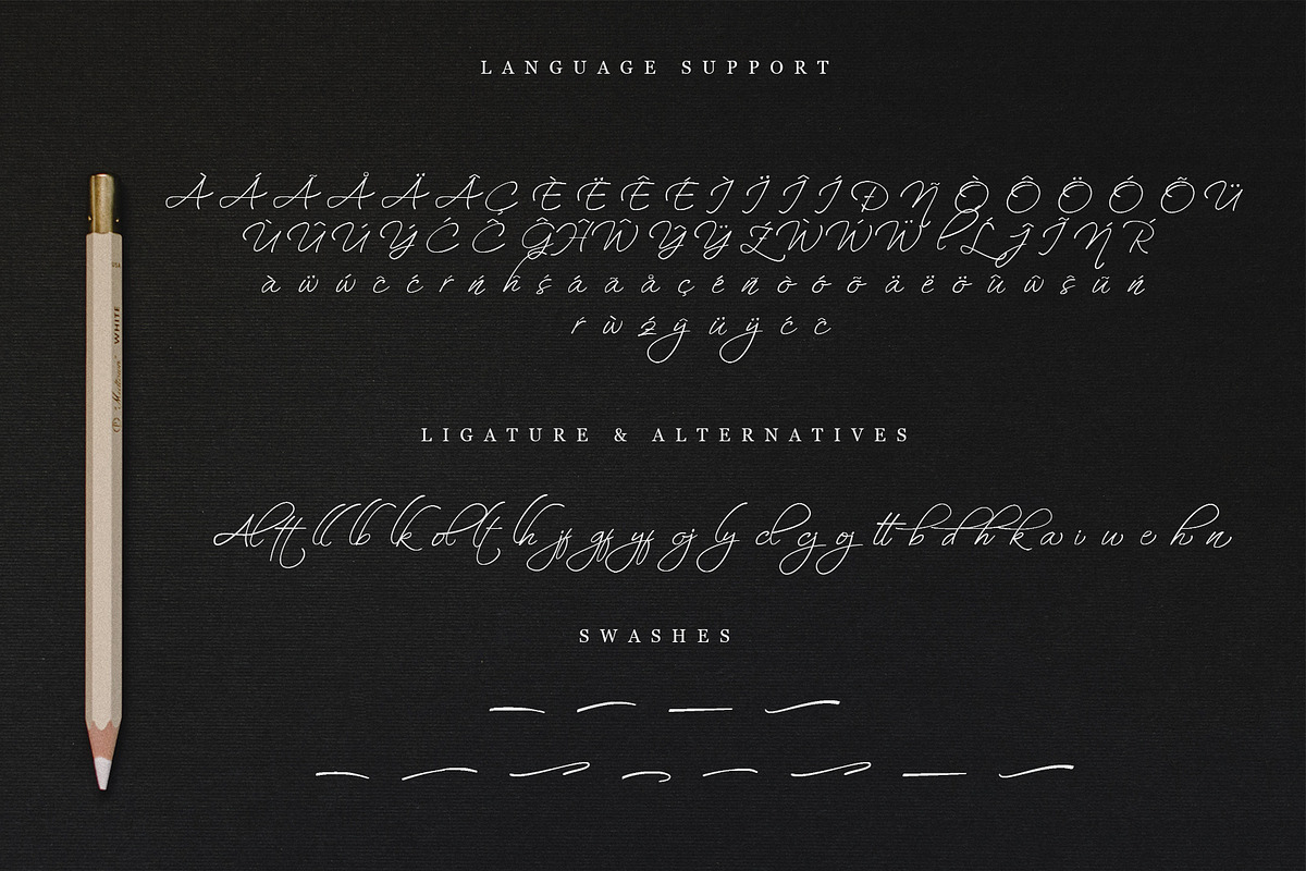 Neira script font preview 3