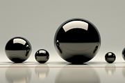 41 Black spheres illustrations, an Object Illustration by Handmadefont (Thumbnail 26 of 41)