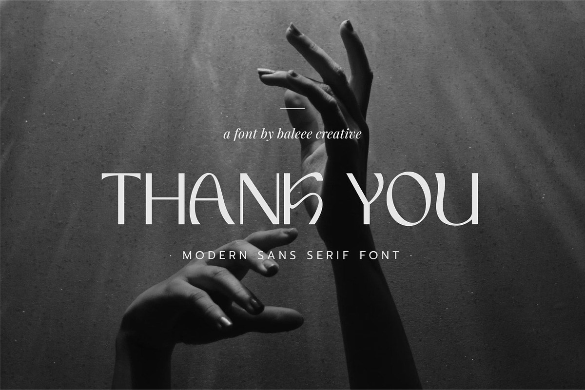 Floweria - Beauty Sans Serif Font, a Sans Serif Font by Baleee (Photo 17 of 17)