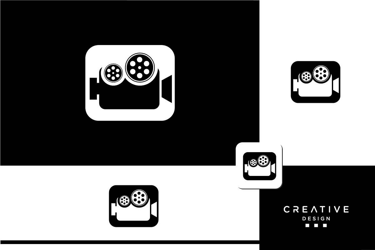 Creative modern film production logo, a Branding & Logo Template by art_creater (Photo 2 of 2)
