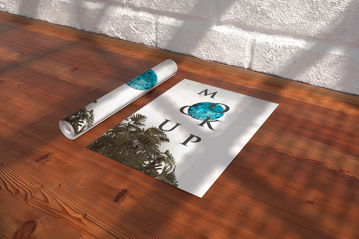 Set of Poster Frame Mockups Vol 2, a Print Template by StyleMockups (Photo 4 of 7)