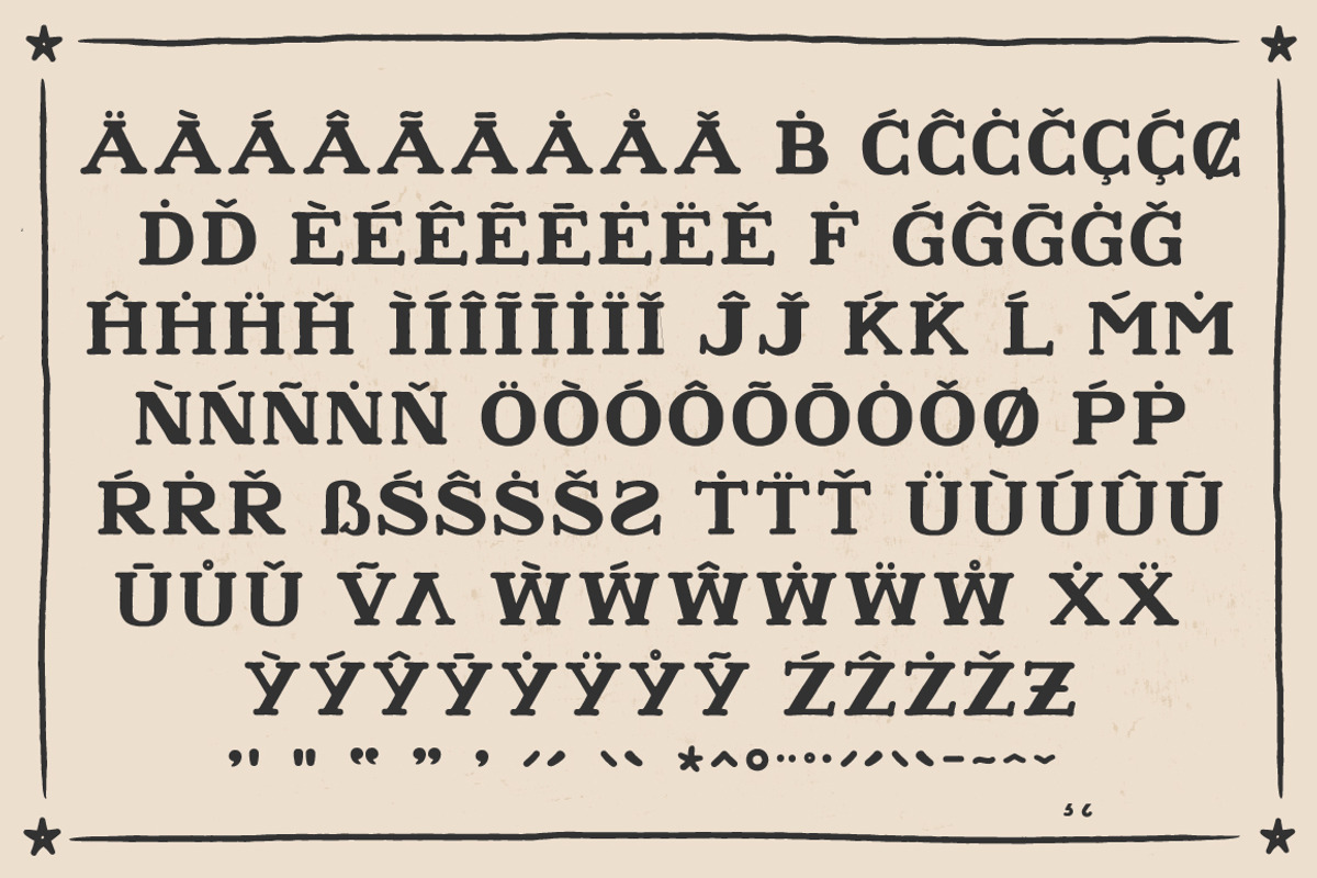 Wicked Tattoo Font Bundle, a Slab Serif Font by BAD TASTE (Photo 9 of 18)