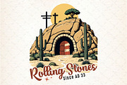 Rolling Stones Sublimation, an Illustration by Rose Art (Thumbnail 1 of 5)