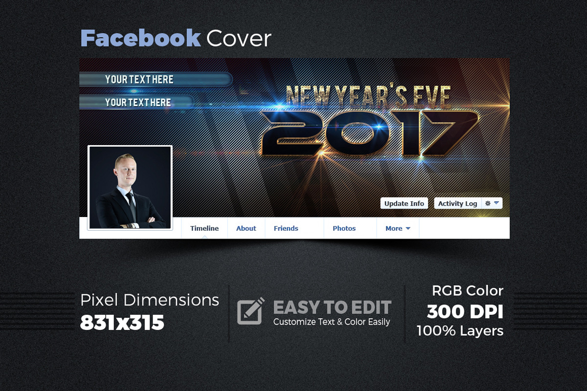 Facebook Timeline Cover 2018, a Websites & App Template by artico (Photo 2 of 4)