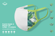 Face Mask 2 Mock-up, a Mask Mockup by Branda Keeps (Thumbnail 1 of 16)