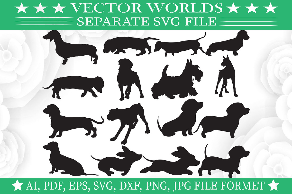Dachshund Puppy Svg, Dog Svg, an Object Graphic by VectorWorlds