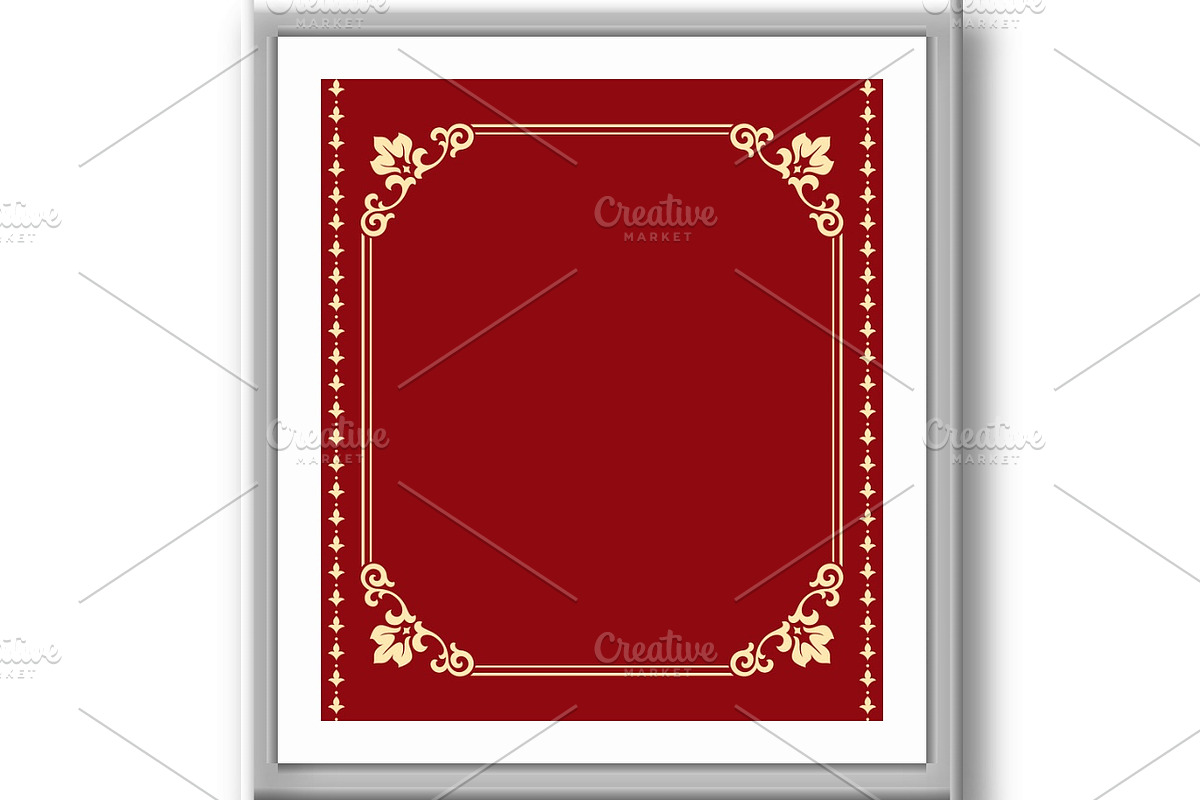 Decorative frame Elegant, a Pattern Graphic by RODINA (Photo 3 of 3)