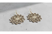 Flower Cut Earrings Pack, a Graphic by musafir_fashion (Thumbnail 6 of 11)