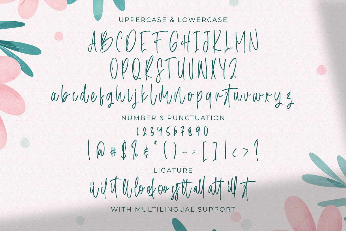 Aerilay - Handwritten Font, a Script Font by StringLabs (Photo 9 of 10)