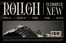 Roligh - Classic Serif Typeface