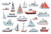 Water Transport, a Pattern Graphic by GooseFrol (Thumbnail 2 of 10)