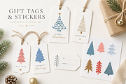 Christmas Trees Illustrations, a Seasonal Illustration by Anna Studio (Thumbnail 6 of 12)