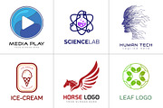 800+ Professional Logos Bundle, a Branding & Logo Template by Design Forest (Thumbnail 15 of 48)