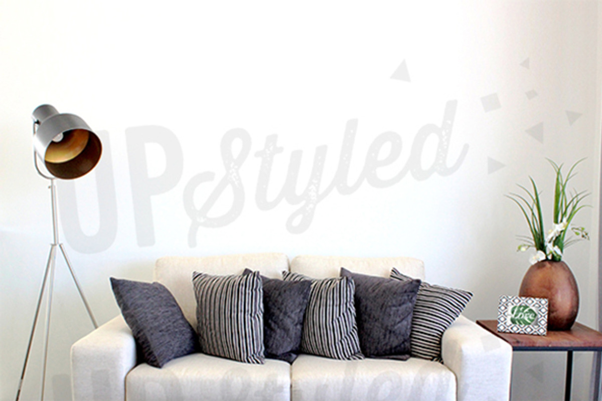 F189 Sofa Wall Mock Up, a Product Mockup by UpStyled (Photo 1 of 4)