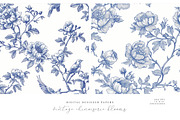 Chinoiserie Seamless Pattern Set, a Pattern Graphic by Patishop Art (Thumbnail 2 of 9)