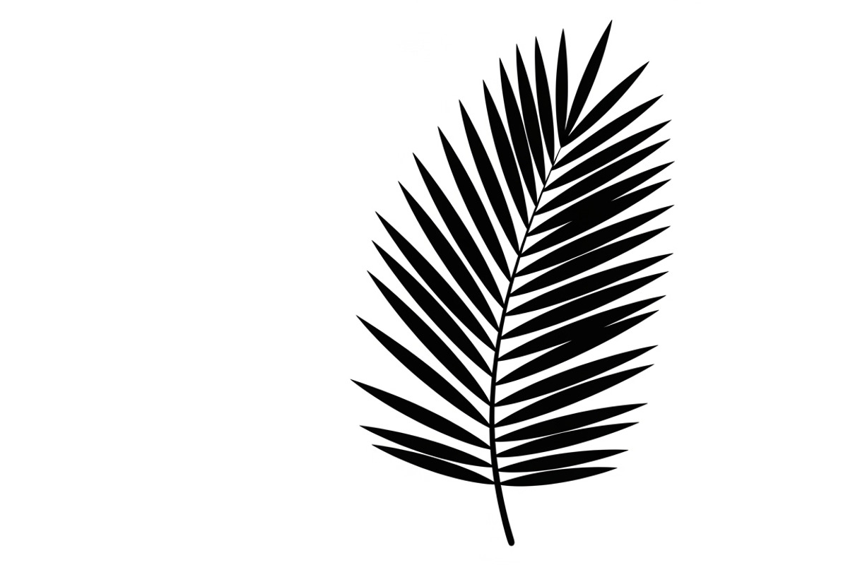 Stylish tropical palm wall decor, an Illustration by Amazin_art (Photo 18 of 33)