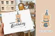 Circus - Baby Clipart & Patterns, a Decorative Illustration by JT_Design_Art (Thumbnail 7 of 9)