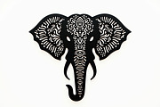Elephant Silhouette with Ornamental, an Illustration by Amazin_art (Thumbnail 13 of 16)