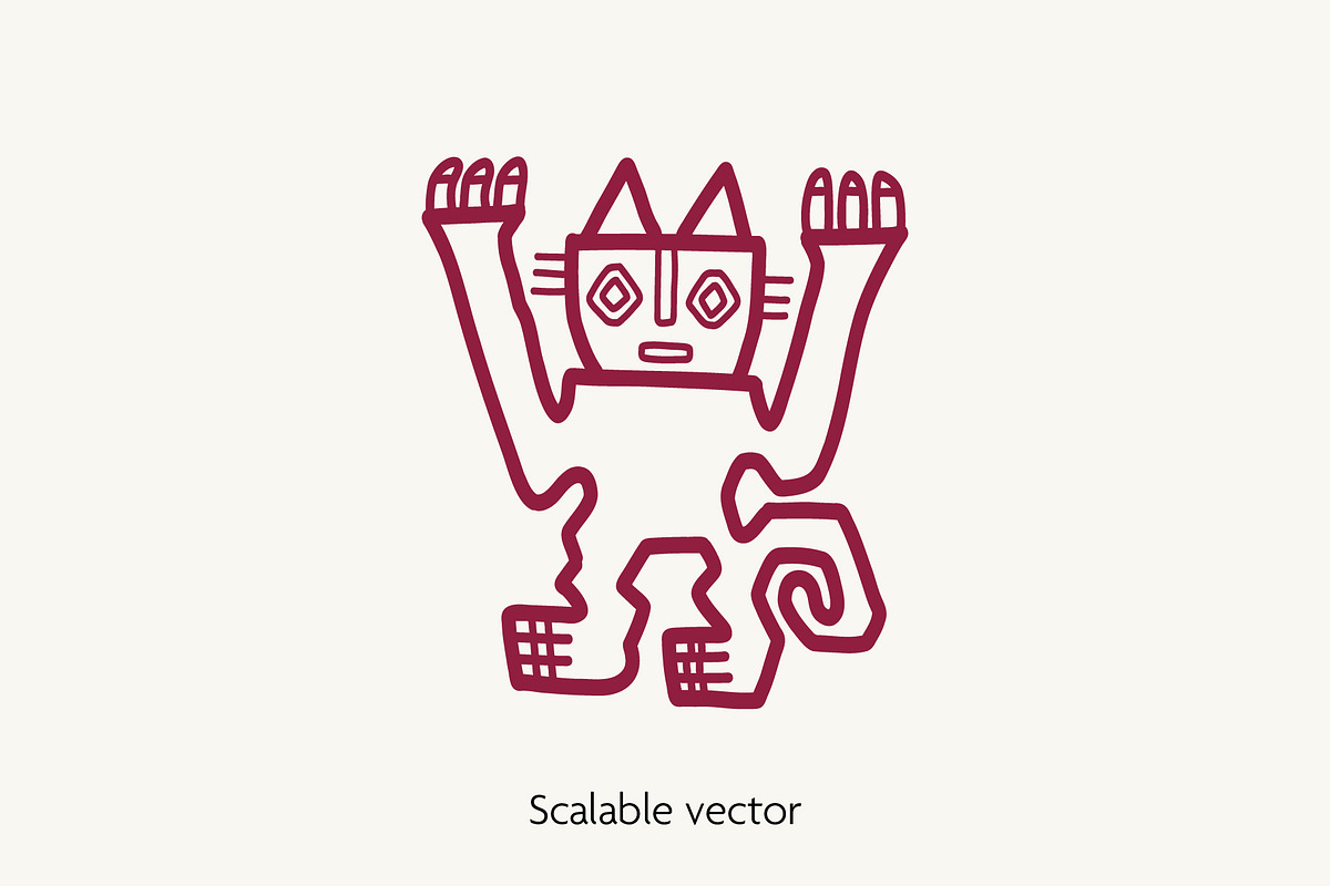 Inca Motifs Vector Bundle, an Illustration by Little Gremlin (Photo 4 of 8)