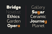Sabu | Font Family, a Sans Serif Font by Larin Type Co. (Thumbnail 2 of 11)