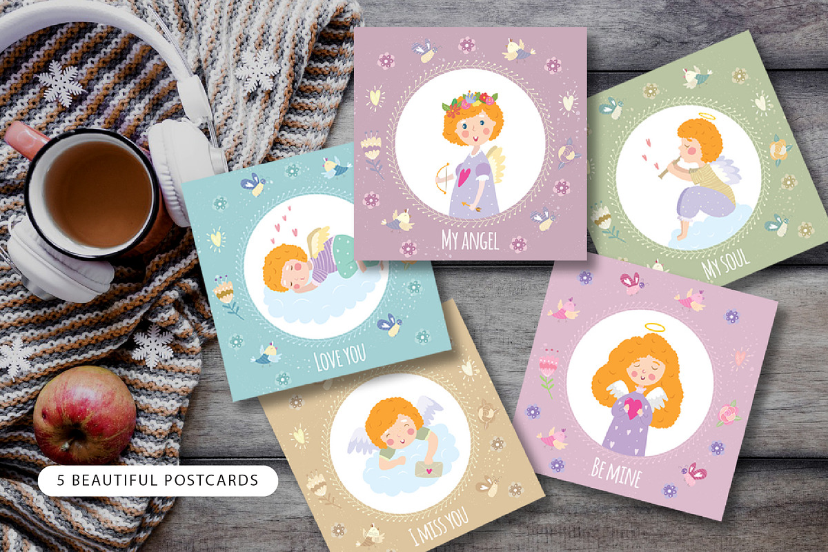 Sweet angels collection, a Graphic by natamastery (Photo 3 of 5)