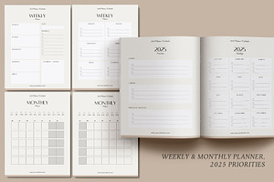 2025 Canva Planner & Calendar Kit V2