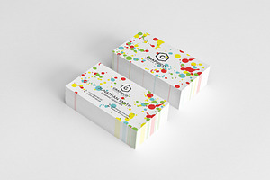 Splatters Art Business Card - 36