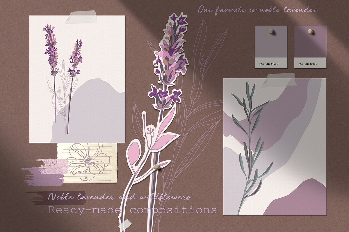 Noble lavender, a Decorative Illustration by LanaDzi (Photo 5 of 10)
