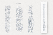 Baroque fine art clipart collection, an Illustration by Sensual Art (Thumbnail 11 of 12)